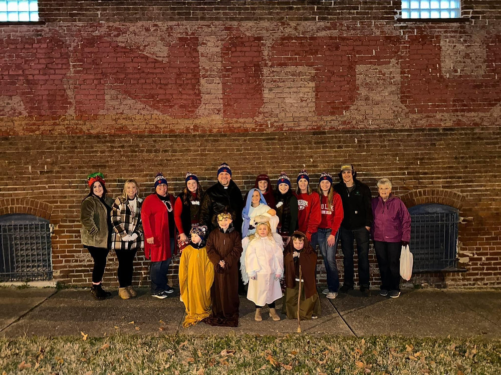 Tree of Light Roadblock - Helping Kids Shop - Christmas Parade ...