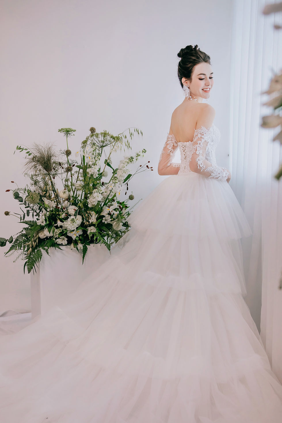 Thumbnail: Whimiscal Garden | Wedding Backdrop Installation