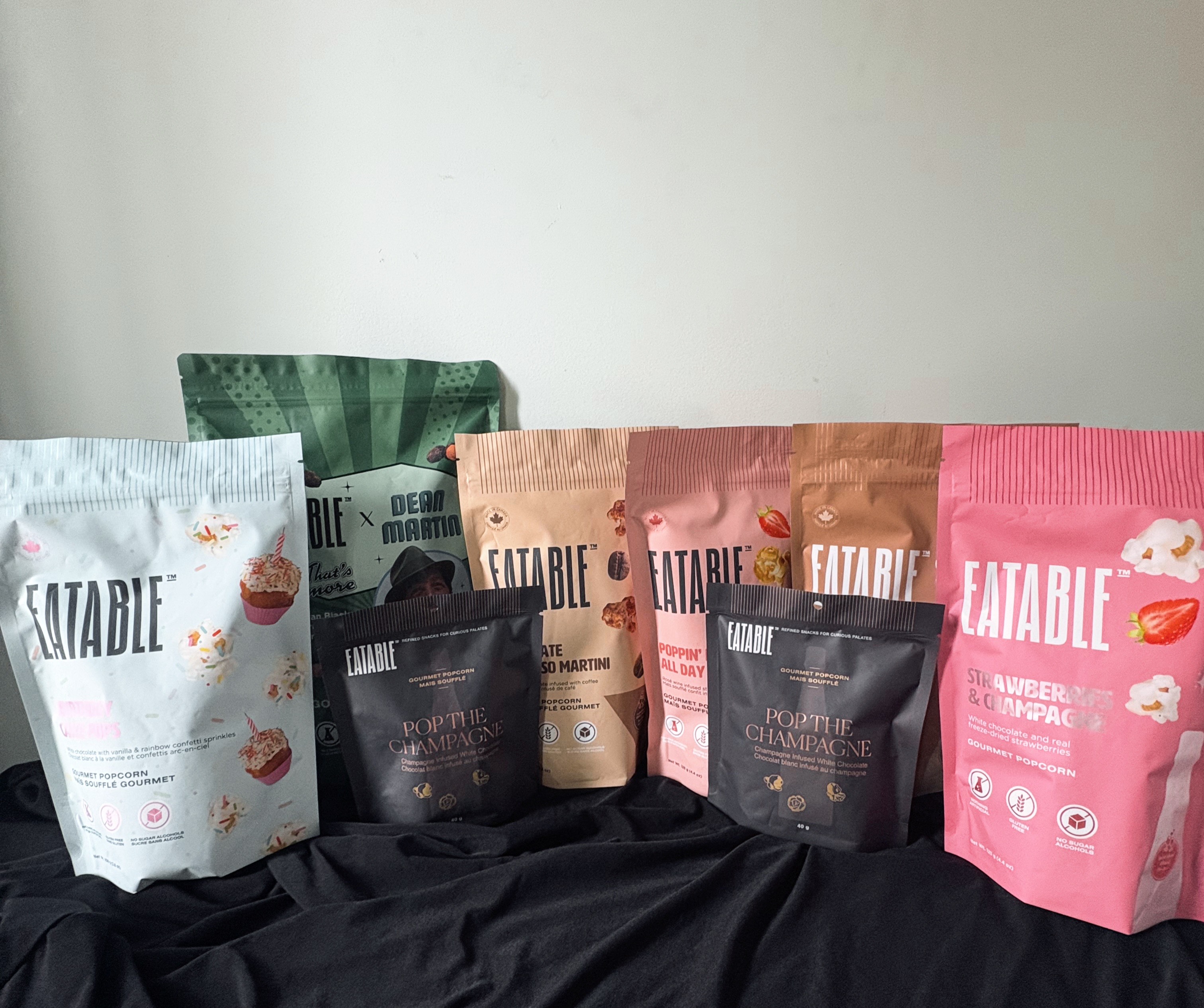 Arranged Food and Objects