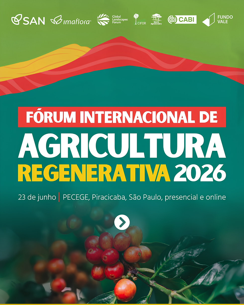Fórum de Agricultura Regenerativa 2026 | Pecege