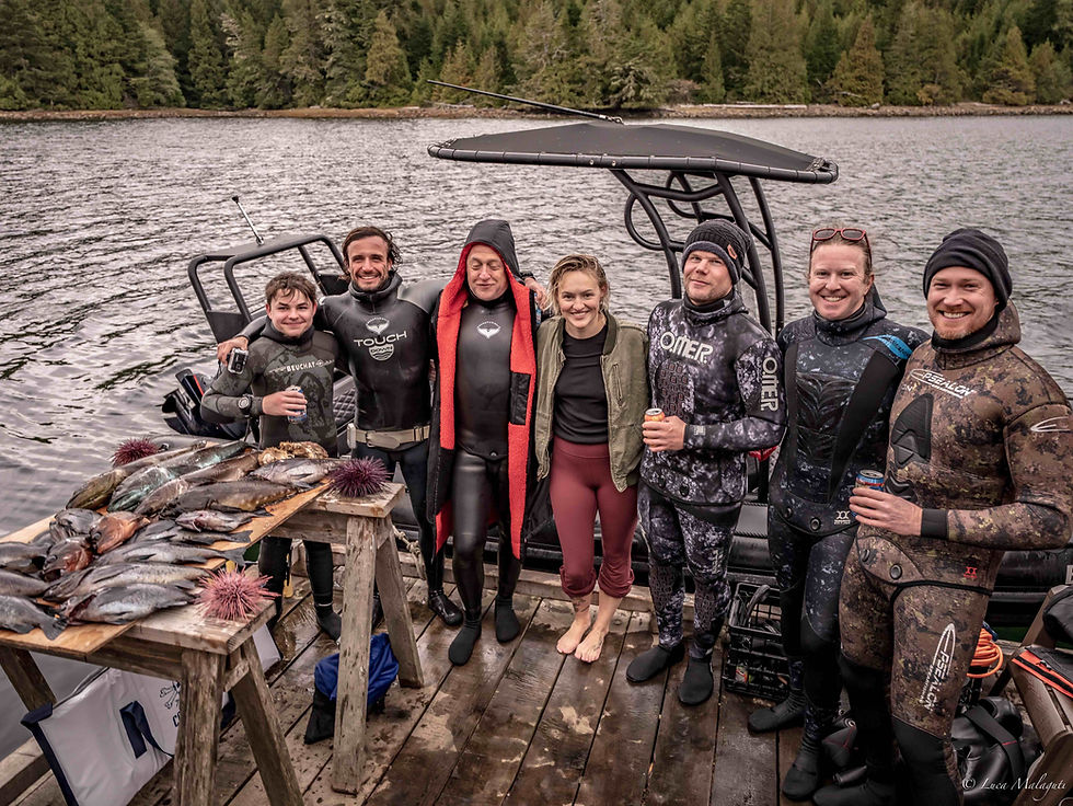 LAST OF THE SEASON! - Ukee Tide to Table Expedition - Spearfishing & Harvesting - Ucluelet, Canada