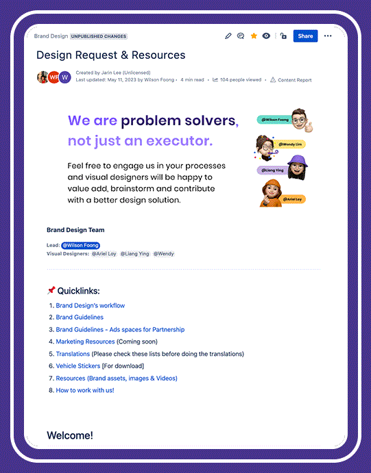 Beam Mobility - Content Hub