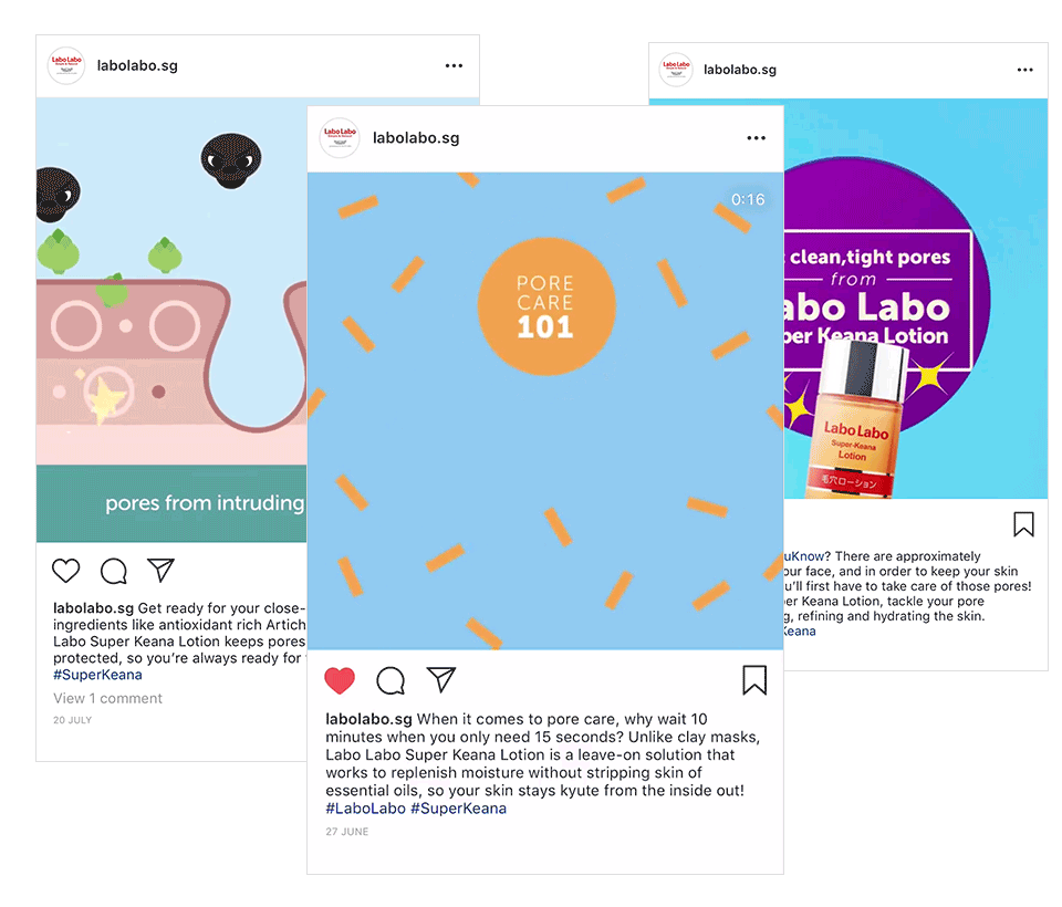 Labo Labo animated visual