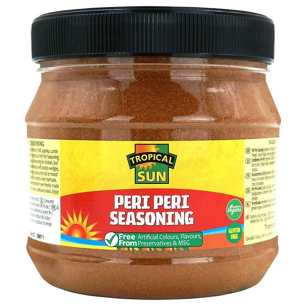 Tropical Sun Peri Peri Seasoning 600G Large Tub