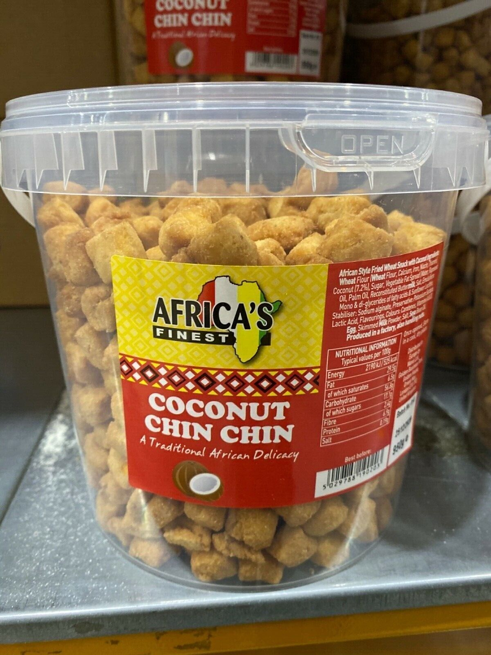 Africa'S Finest Chin Chin Coconut Flavour - 250G X 3 (MULTIPACK)