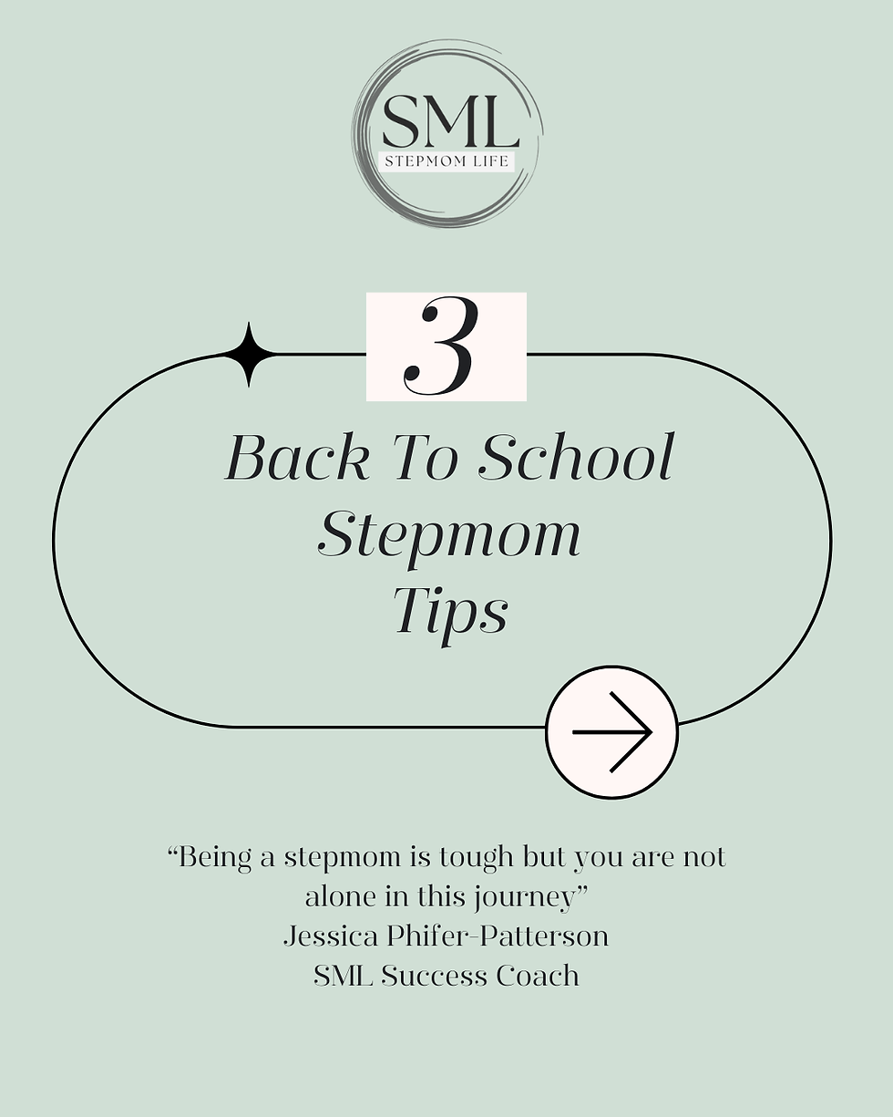 3 Back To School Stepmom Tips