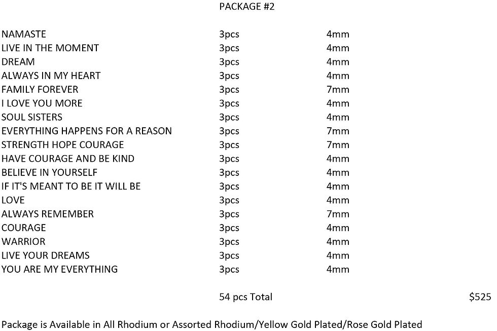 PACKAGE 2