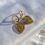 Miniatura: GOLDEN HEART EARRINGS AND NECKLACE SET