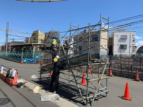 2023/4/16 随時三級検定(とび)課題練習!