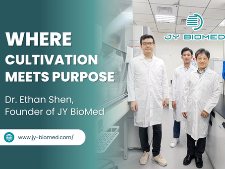 Cultivation Meets Enterprise: The Dual Life of Dr. Ethan Shen, Founder of JY BioMed