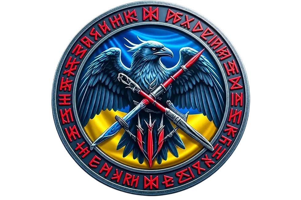 Official AiNihore symbol — international music project with Ukrainian roots