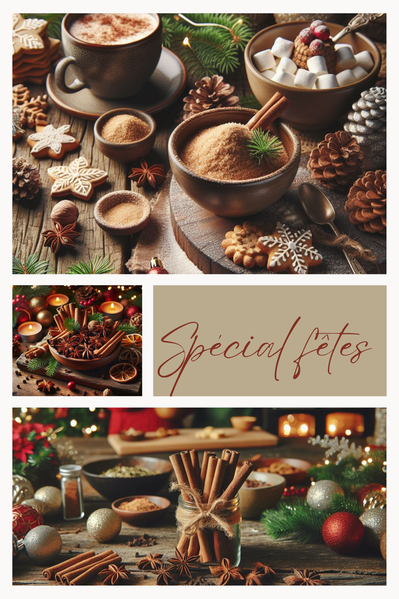 SUCRE EPICE - de Noël