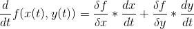 Multivariable chain rule
