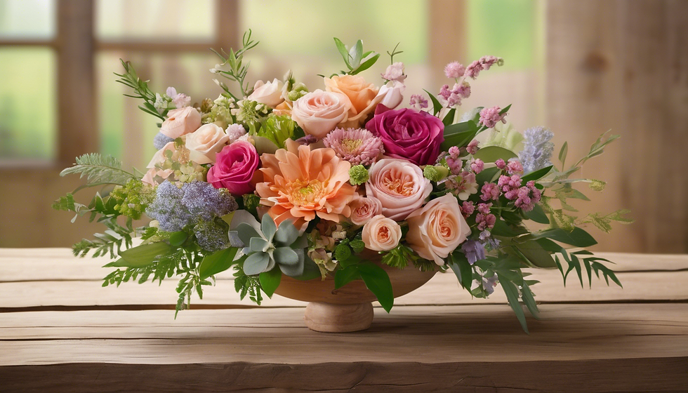 季節のフラワーアレンジメント