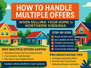 Multiple Offers Sell Your Home Review all offers set deadline compare net proceed use escalation clause communicate stratigically