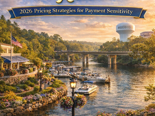 Scenic waterfront view of Woodbridge VA featuring the Occoquan River marina, bridge, boats, and local landmarks at sunset, representing the 2026 Woodbridge real estate market and strategic home pricing solutions for sellers.