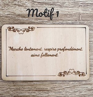 Carte "citation" 85x55mm