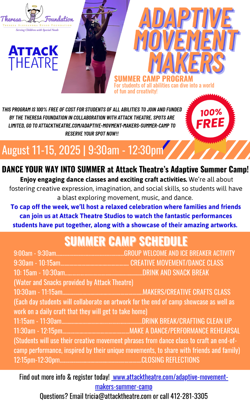 Adaptive Movement Makers Summer Camp