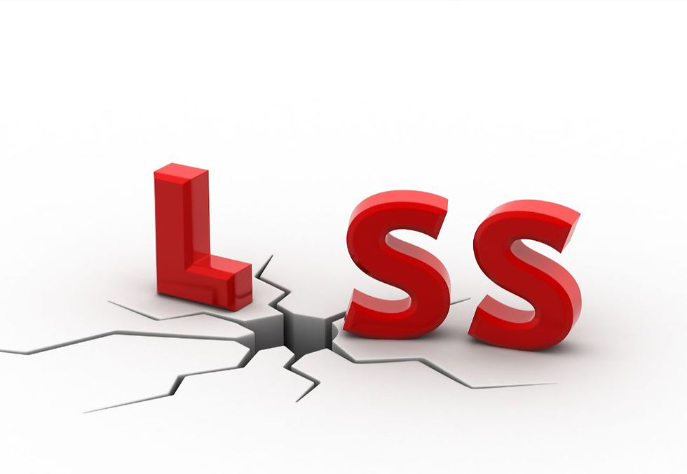 Broken word loss symbolizing setbacks and sadness, representing how teens experience loss after disappointment