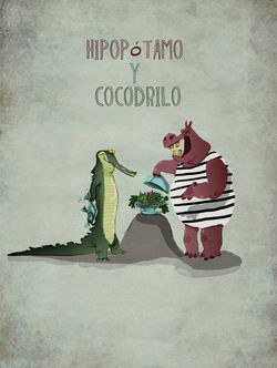 Hipopotamo y Cocodrilo