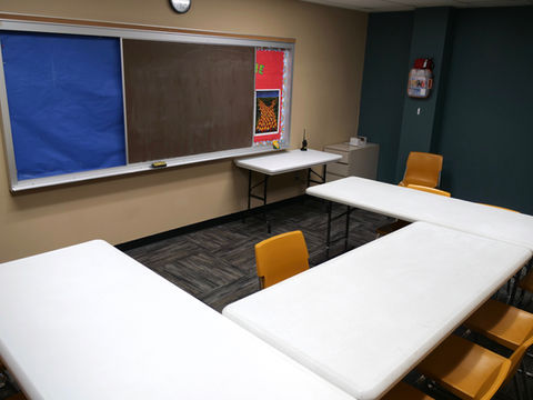 room 15 showing tables and chairs