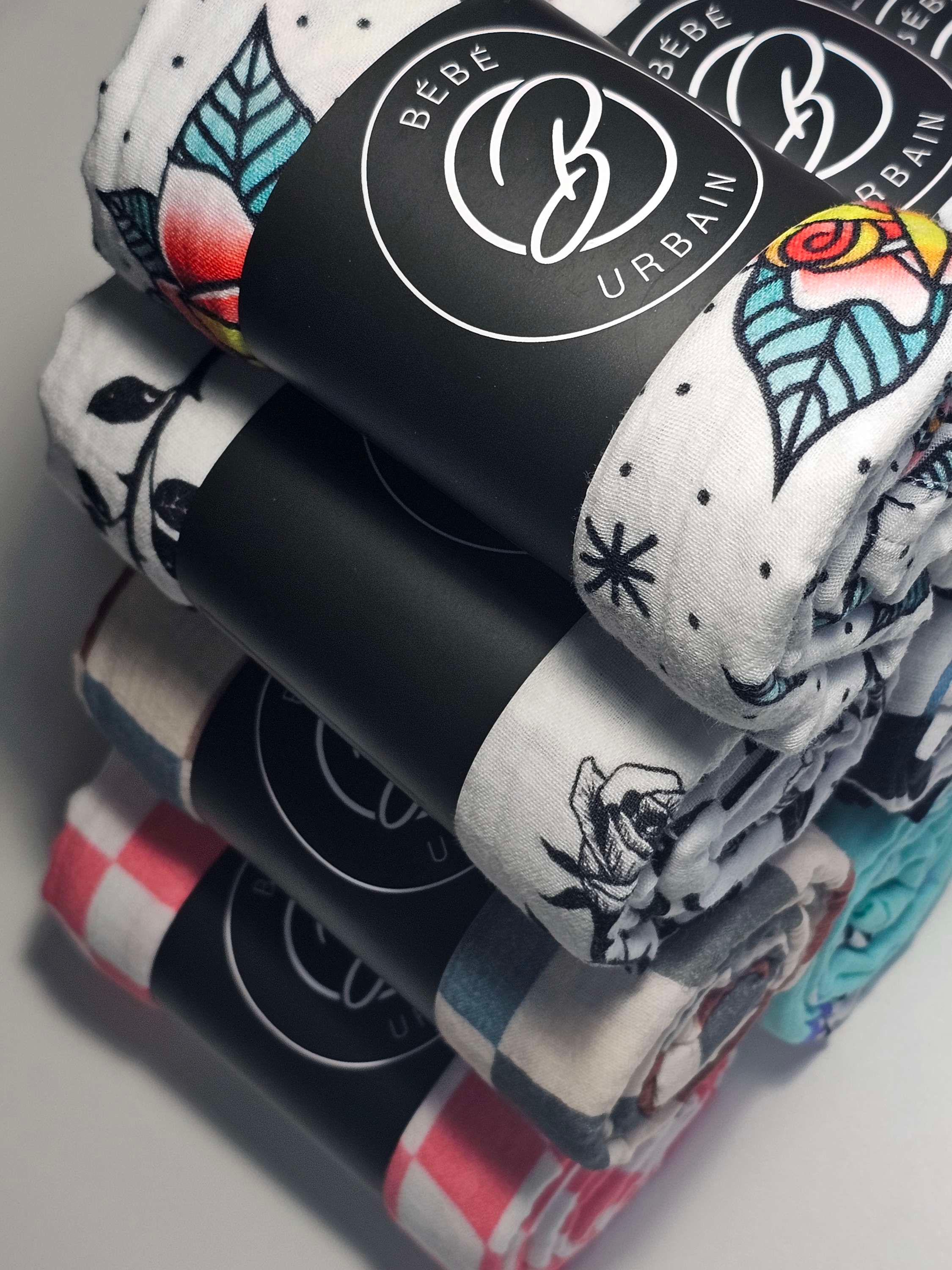 Couverture en mousseline hyper douce pour bébé urbain