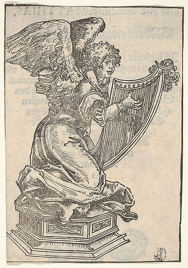 A_Silver_Statuette_of_an_Angel_Playing_the_Harp,_from_the_Large_Series_of_Wittenberg_Reliq