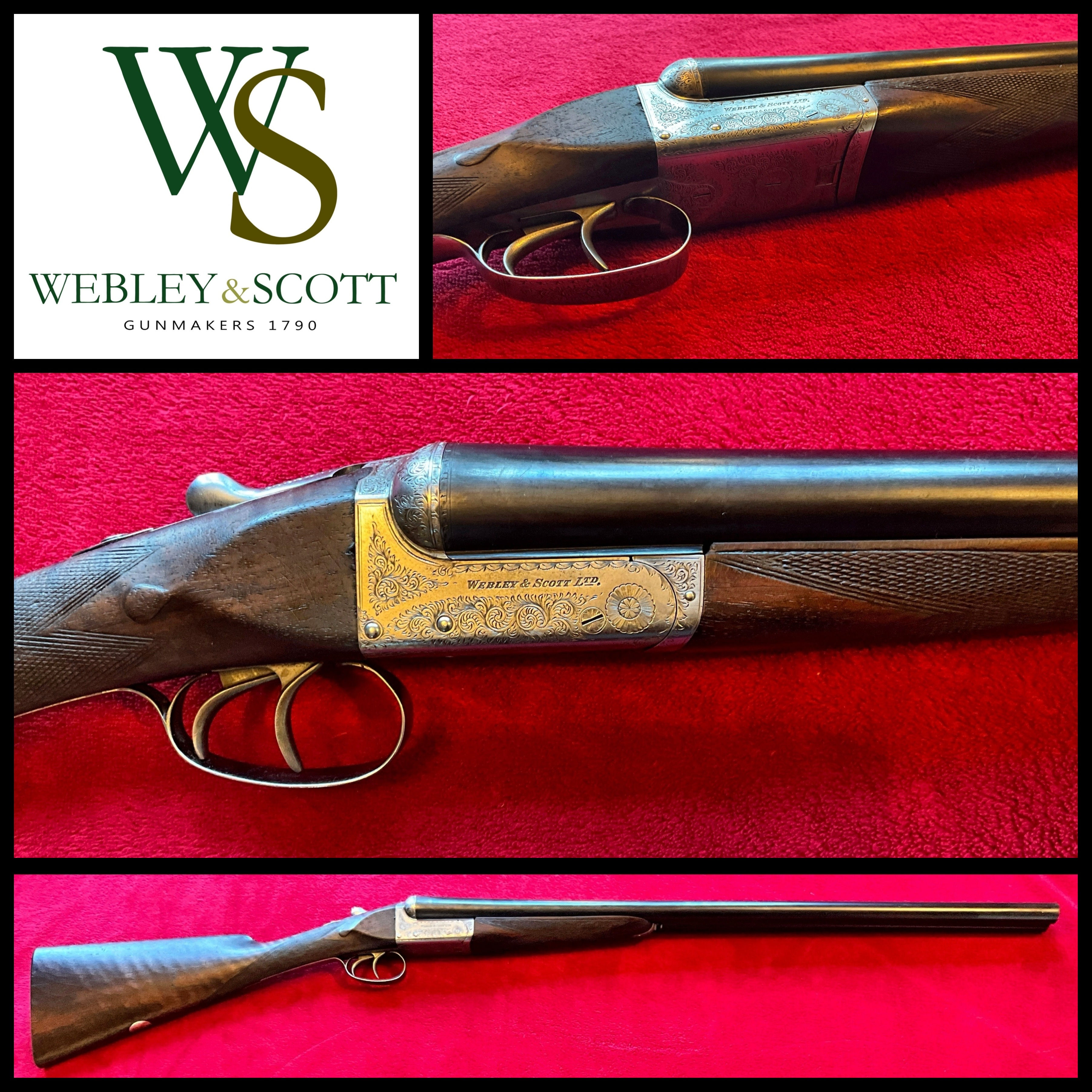 Webley and Scott model 700 12 gauge side by side 28”