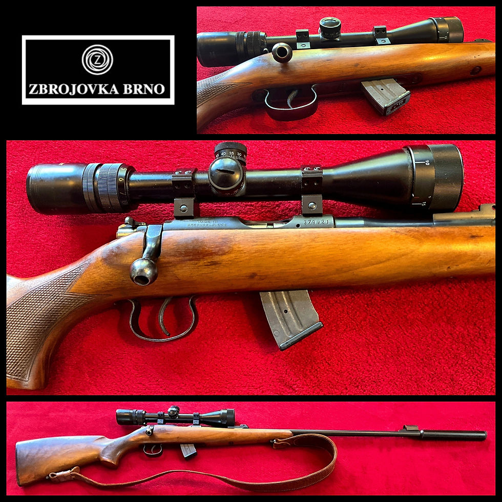 BRNO .22LR rifle package