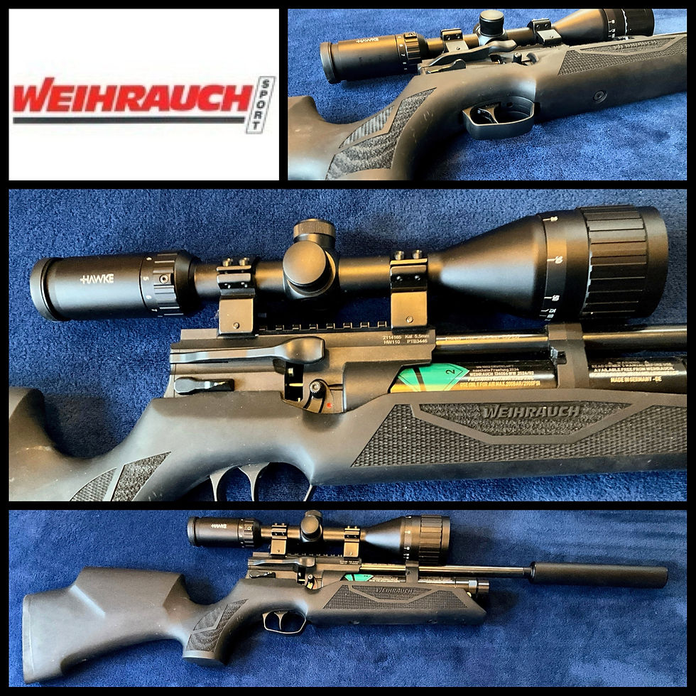 USED - Weihrauch HW110 KT Comfortech .22 PCP package