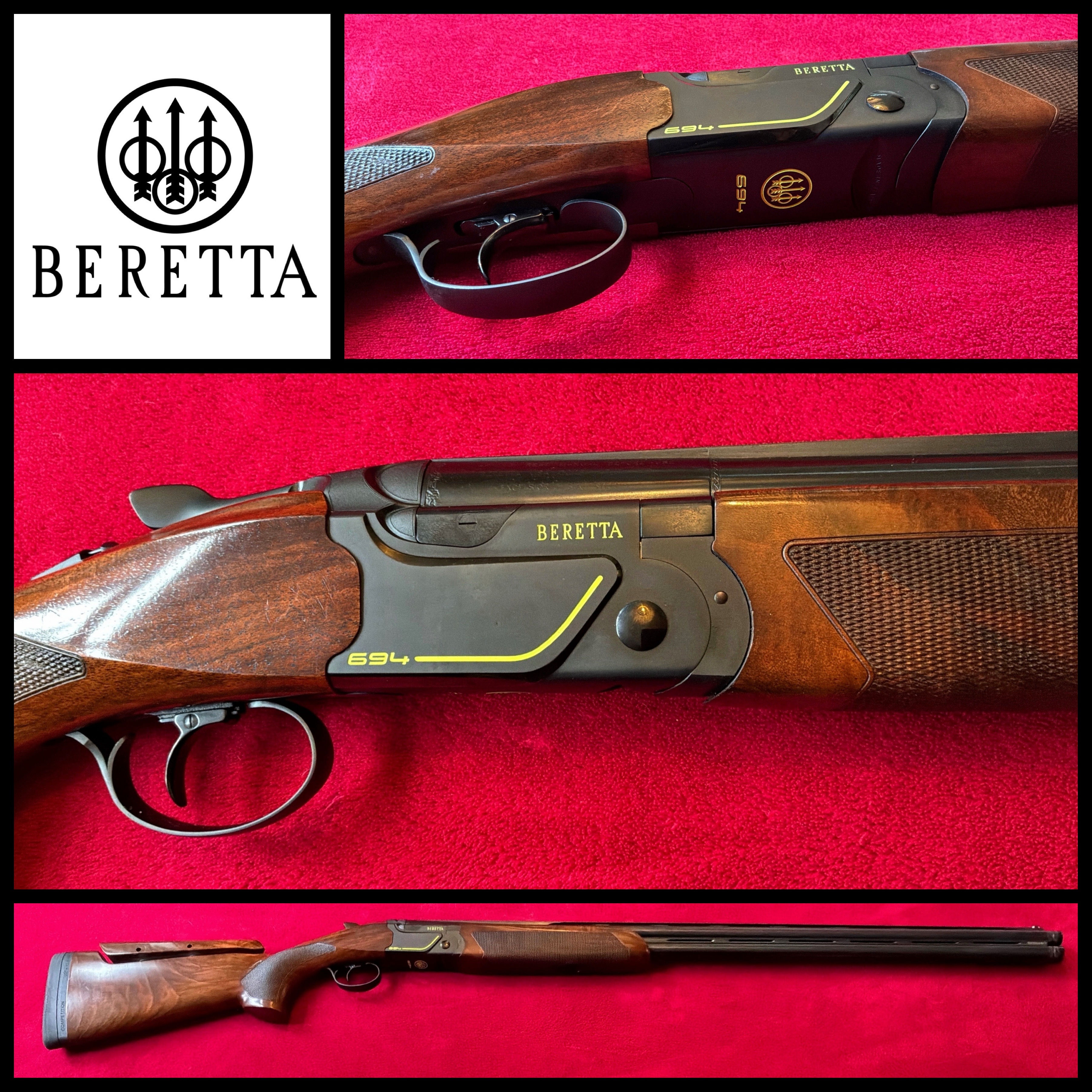 Beretta 694 DLC Sport 12 gauge adjustable 32”