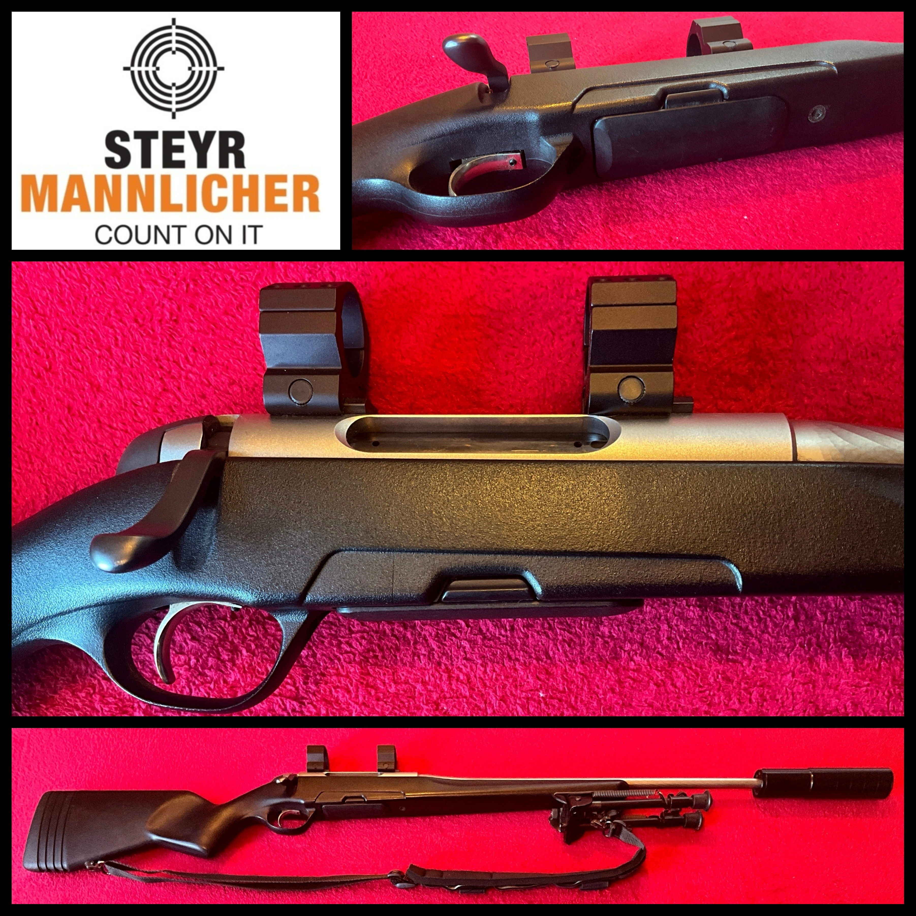 Steyr Mannlicher Safe Bolt 6.5 x 55 stainless