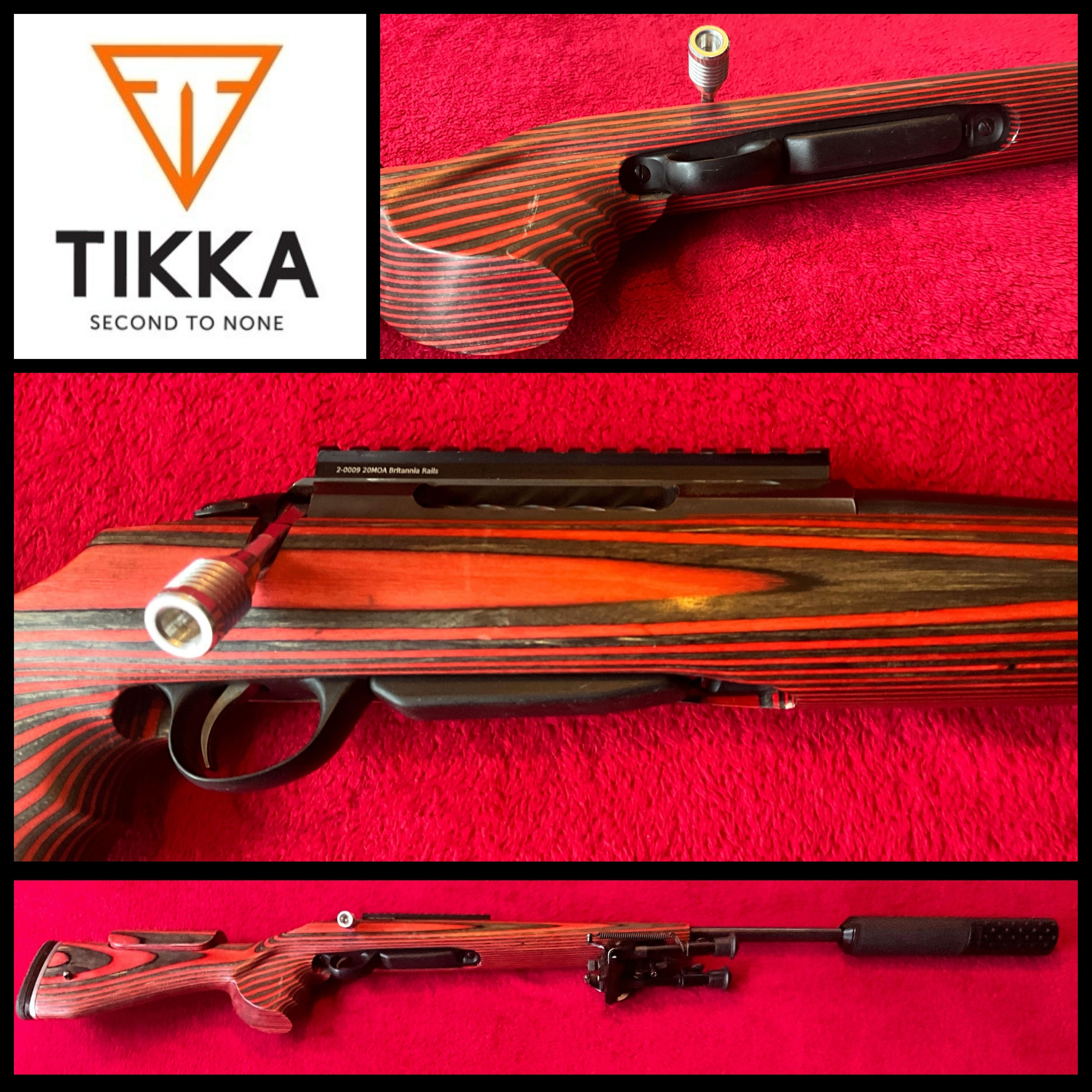 Tikka T3x .243 / LEFT HAND GRS laminate stock