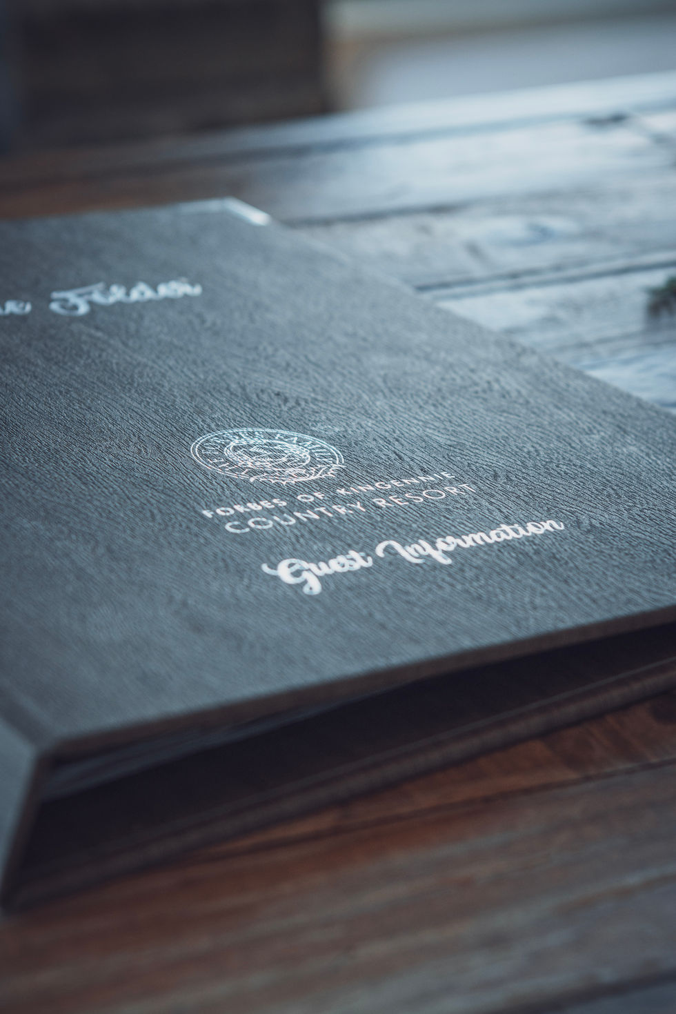 A luxury lifestyle photograph highlighting the landscape, accommodation, and calm atmosphere of a country resort. The image showcases the experience through soft lighting, thoughtful composition, and a relaxed, high-end aesthetic.