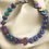 Thumbnail: Hematite & antique gold bracelet 
