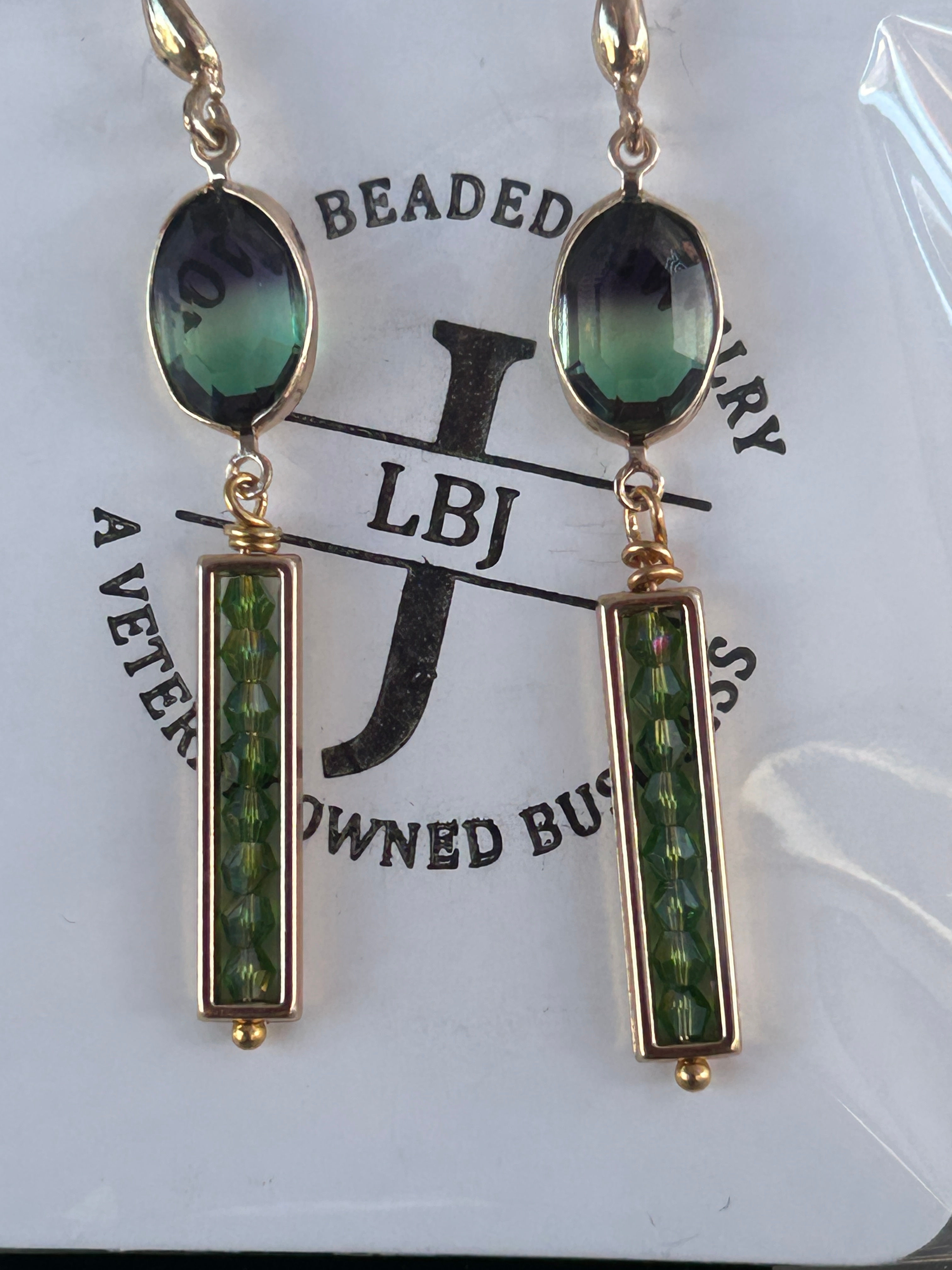 Emerald earrings 