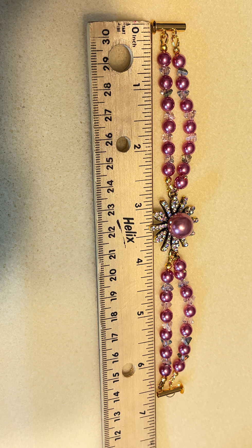 Thumbnail: Classic Pearl & antique gold Bracelet 