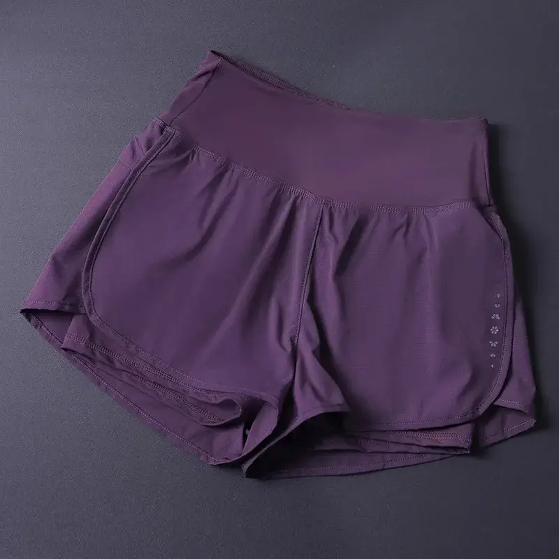 Thumbnail: Women's 2 in 1 Shorts With Pockets - Lightweight Breathable Loose