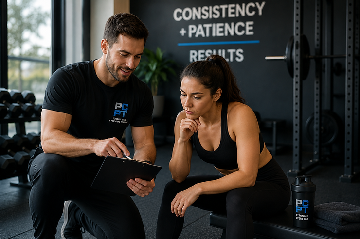 how long to see results with a personal trainer