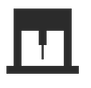 icon for cutting machine showing that we offer cnc routing, laser cutting and digital cutting