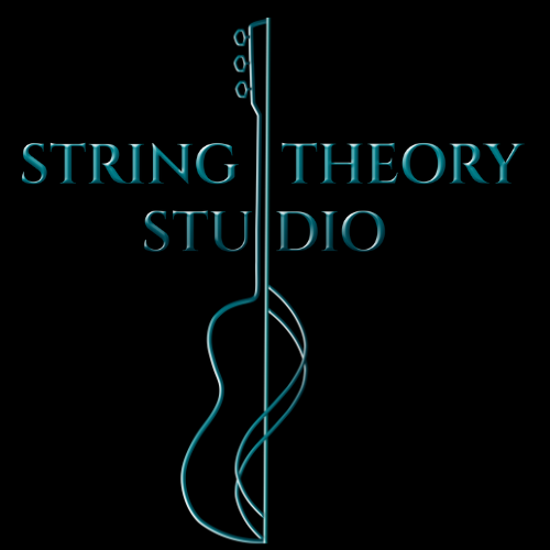 String Theory Studio Logo Vertical