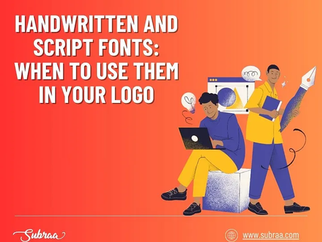Handwritten and Script Fonts: When to Use Them in Your Logo — Subraa