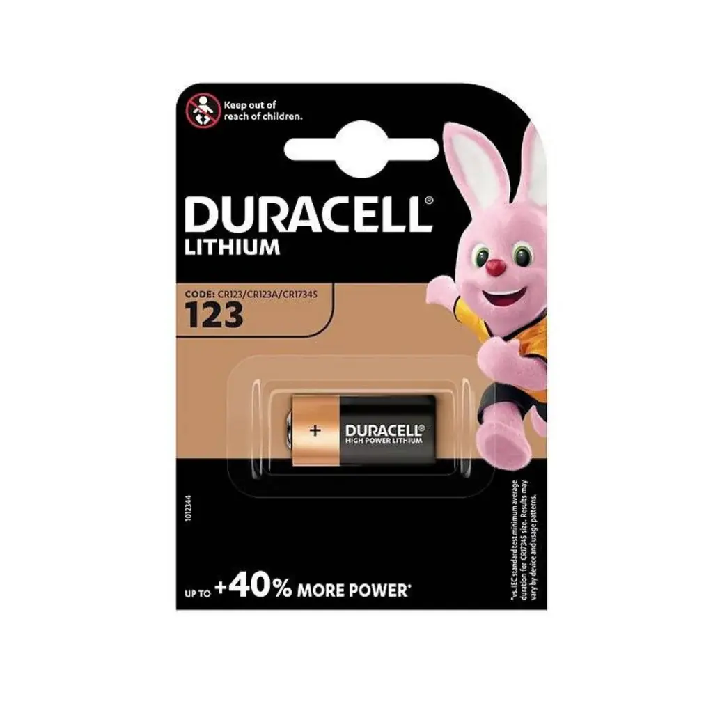 DURACELL CR123 3V baterija