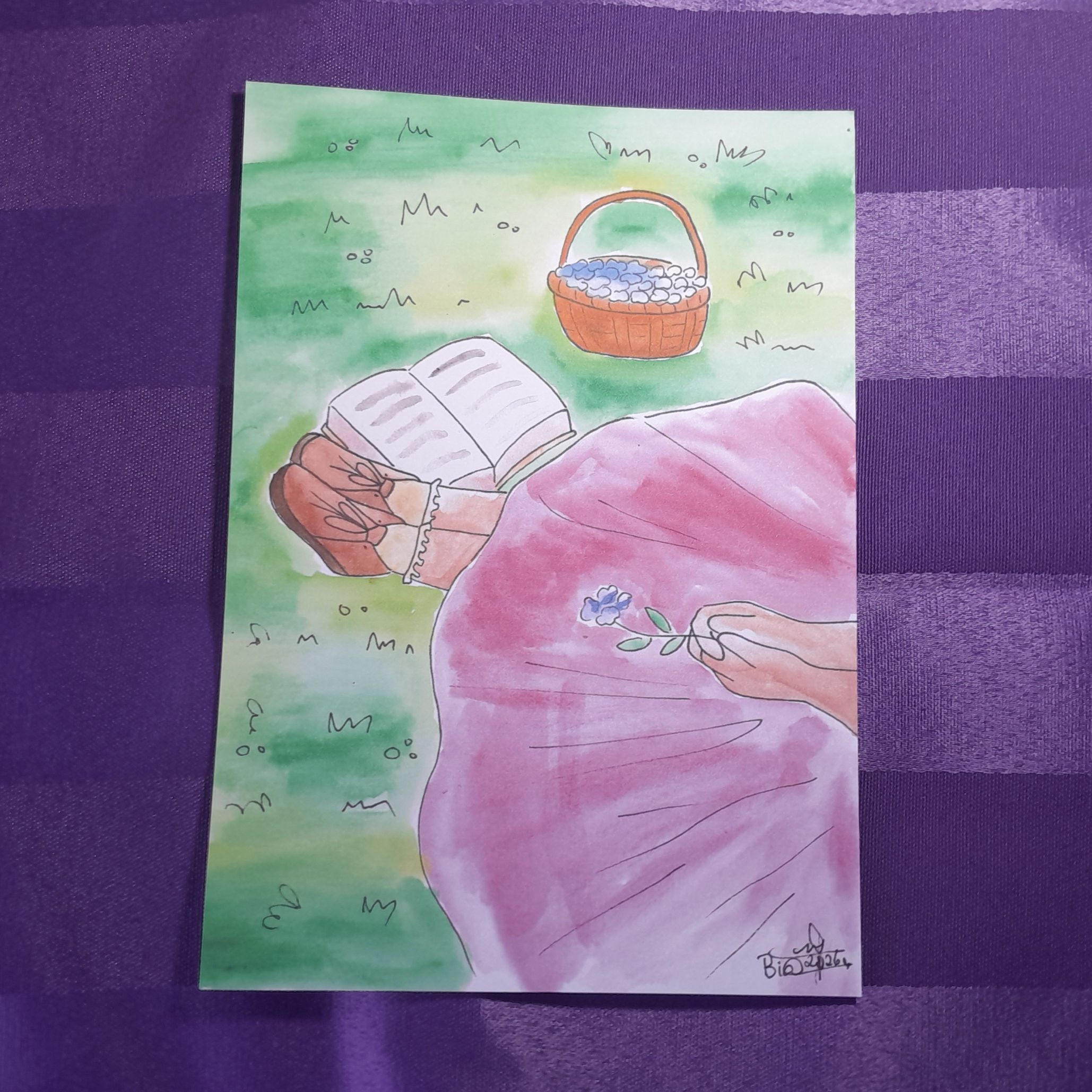 Print | Aquarela Livro