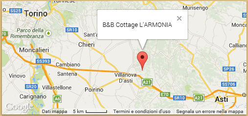 B&B Piemonte, bed and breakfast Monferrato, fra Asti e Torino, Italia