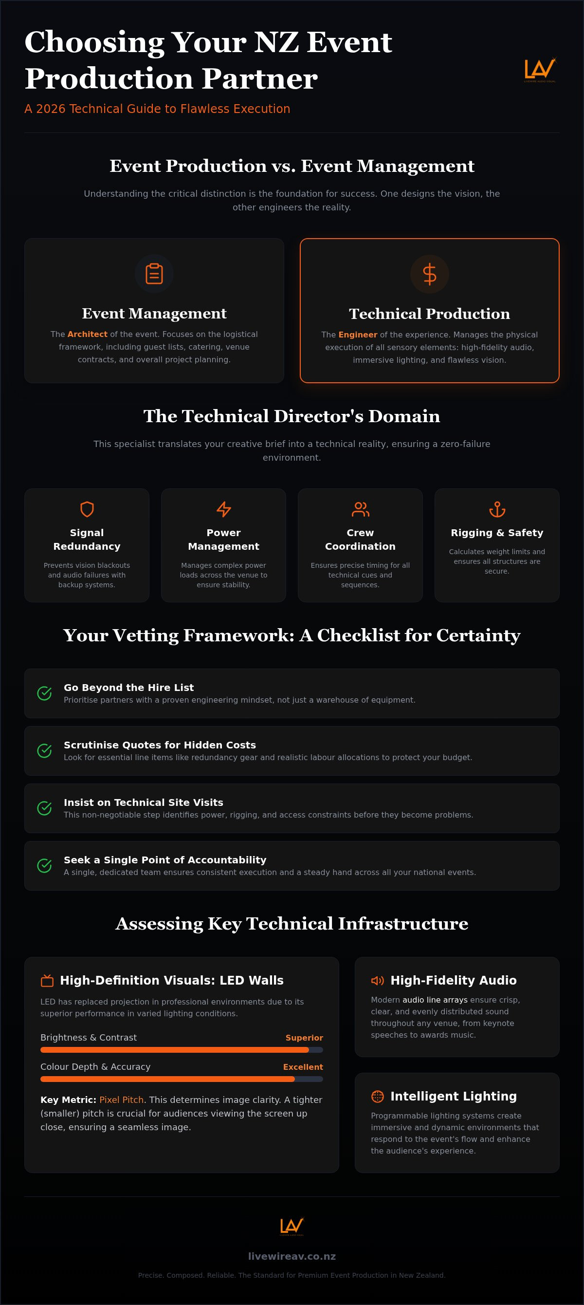 How to choose an event production company NZ