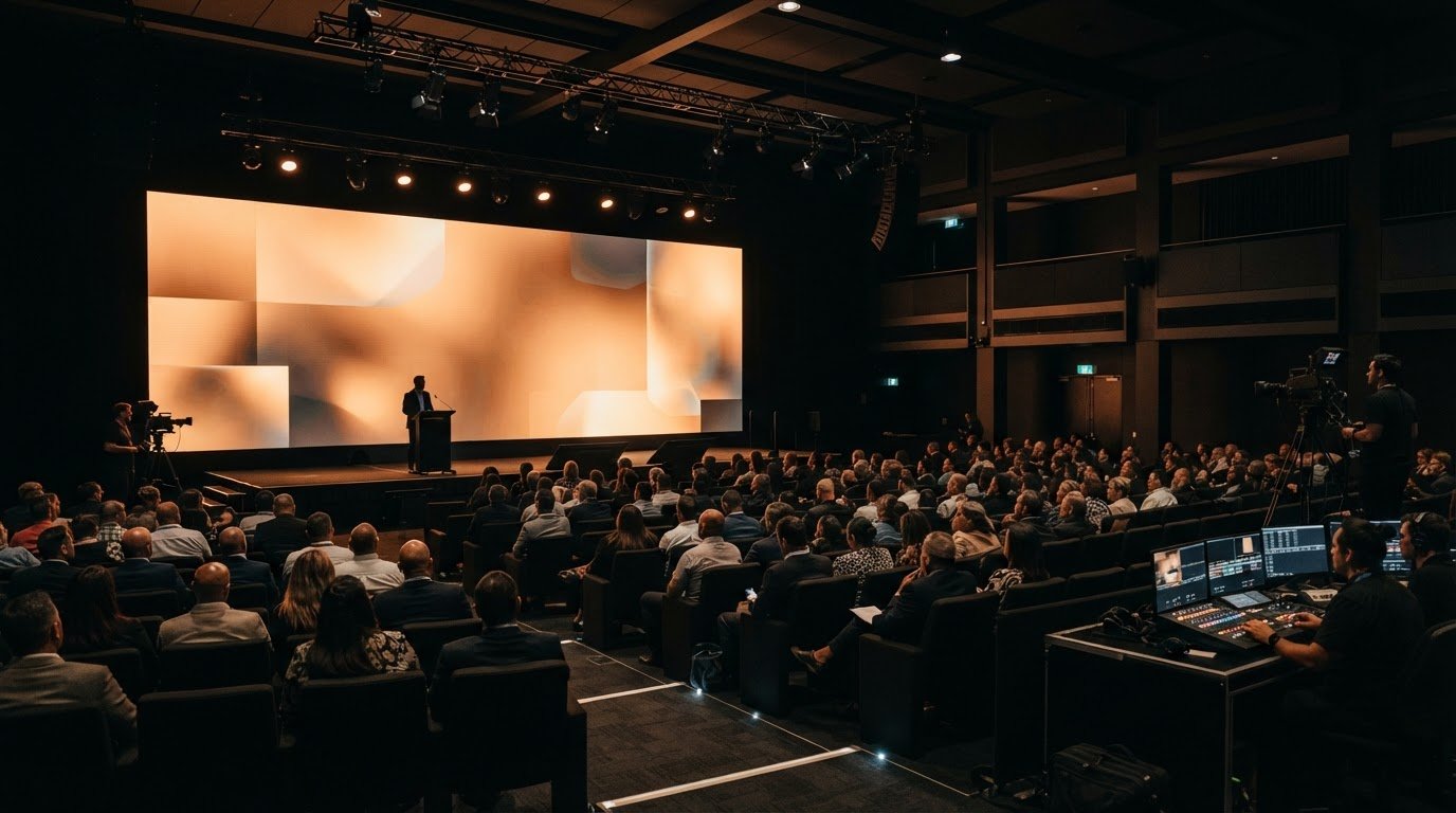 Indoor LED Wall for Conferences: A Clear, Reliable Display