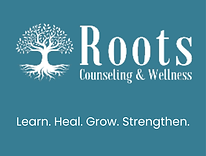 Learn Heal Grow Strengthen Roots Counseling logo