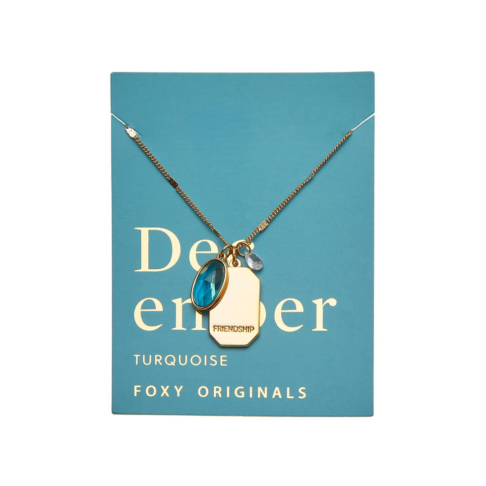 Thumbnail: Birthstone Necklace | Gold Birthday Jewellery