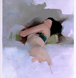 Felicia Forte painting